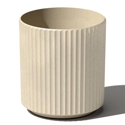 Veradek Demi Series Round Planter for Porch, Patio,...