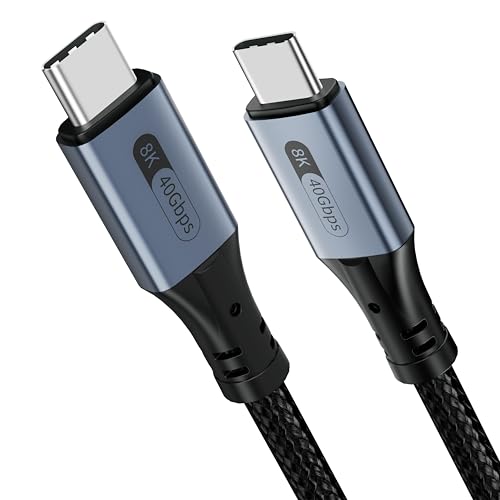 Câble USB C Thunderbolt 4 40Gbit/s pour connecter votre MacBook Air