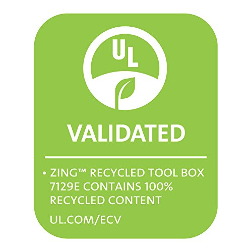 Zing Green Products 7129 RecycLockout Lockout Tagout Kit, Deluxe Tool Box, 32 Components