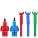 Chew Necklace by GNAWRISHING - 5-Pack - Perfect for Autistic, ADHD, SPD, Oral Motor Children, Kids, Boys, and Girls (Tough, Long-Lasting)