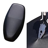VERISSY バイク シートカバー 防水 原付 50cc 125cc スクーター サドルカバー 厚手 雨 保護カバー シート補強 補修 丈夫 撥水 汎用 被せるだけ 破れ対策 防水シートカバー 簡単装着 3D 立体 伸縮 ゴム ブラック 黒 耐久性 (XL)
