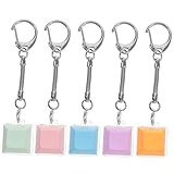Porte-clés créatif pour garçons - un ornement de clavier en métal acrylique parfait, qui peut être utilisé comme pendentif de porte-clés spécial, ornement de bureau, pendentif de , etc., clavier porte-clés