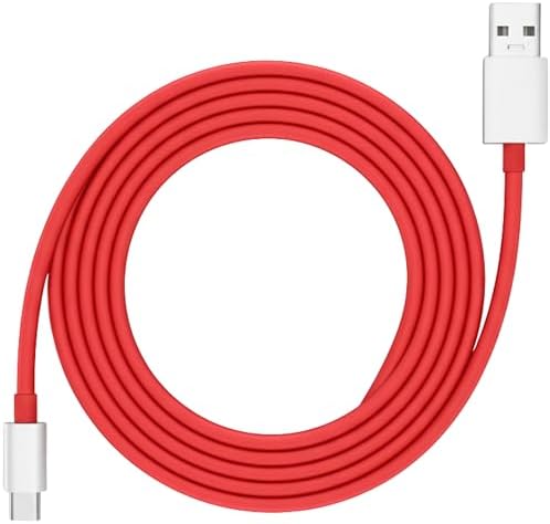 AINE SuperVOOC 65W USB Type-C Cable Compatible with OnePlus 13s 13 13R 12 11 10T 9RT Nord Series CE4 CE3 Lite – Dash/Warp Charge Support | Original High-Speed Charging
