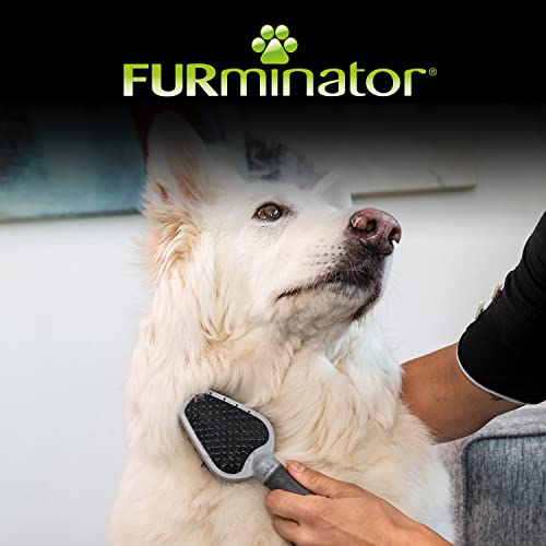 Furminator Doppelbürste für Hunde und Katzen zur Fellpflege