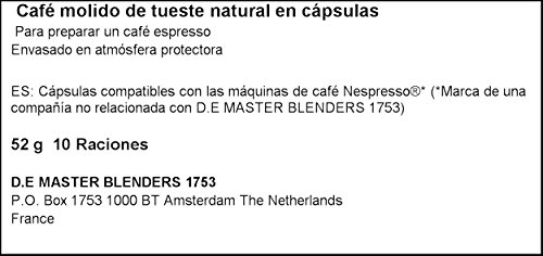 L'Or Espresso Café Cápsulas Splendente - 10 Cápsulas Compatibles Nespresso - Imagen 6