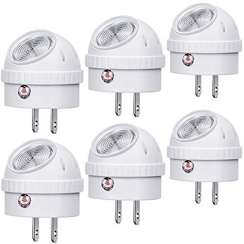 Image of Emotionlite Plug-in LED Night Light Dusk to Dawn Sensor Neutral White 6 Pack