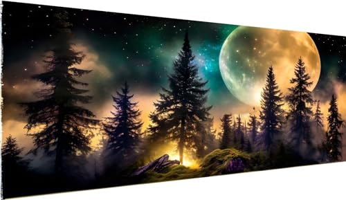 Peinture diamant adulte pour décorer un grand salon moderne