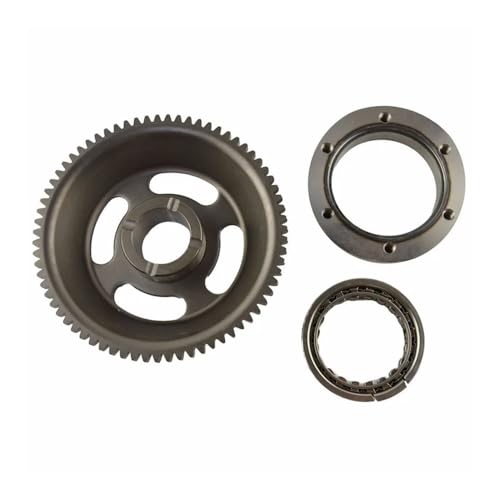 Kit d'engrenage d'embrayage de démarreur moto pour YBR250 de rechange mécanique