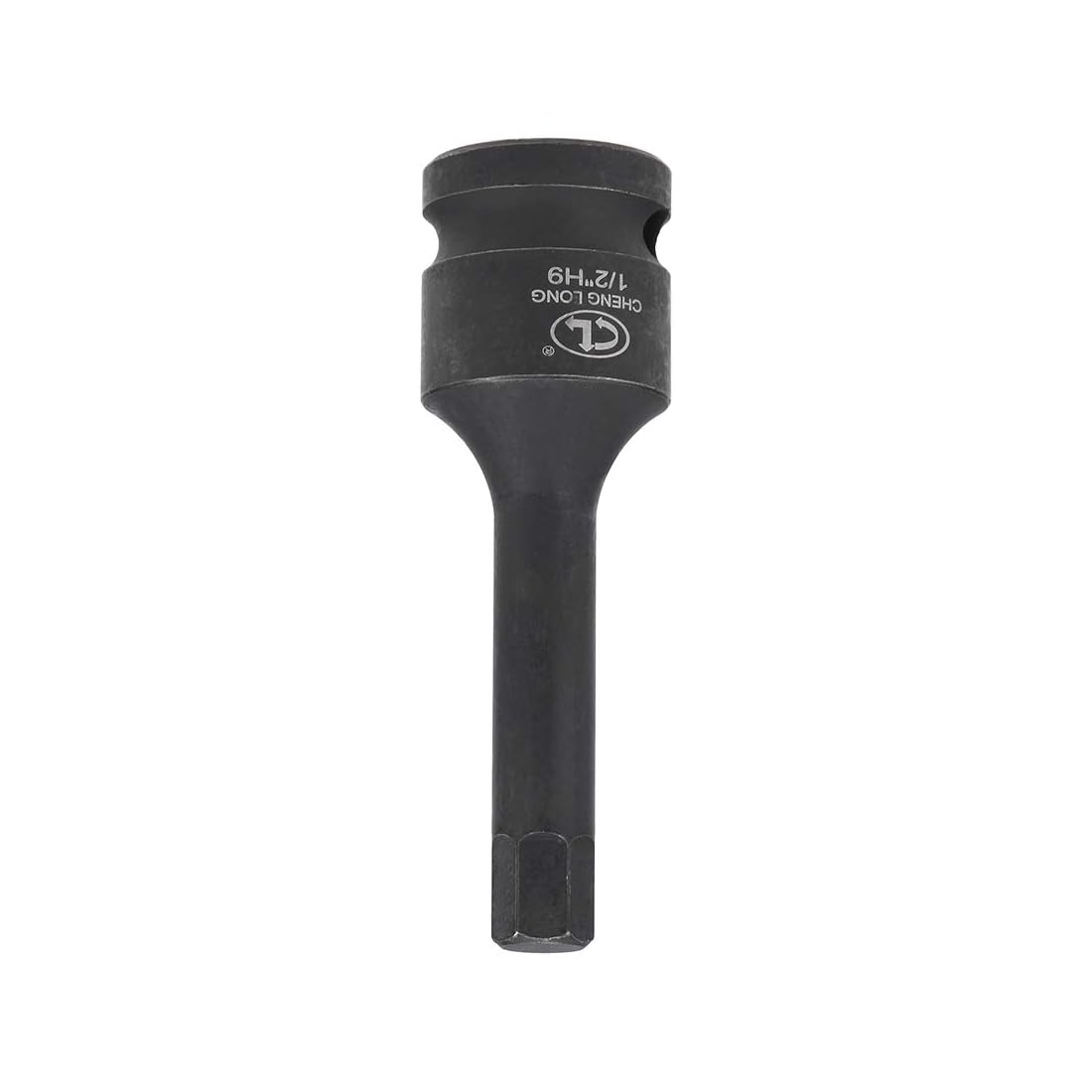 TA-VIGOR Impact Hex Bit Socket, 1/2" Drive x H9 (9mm) Allen Key Socket, Premium CR-MO Steel Bits, Hex Bit with 78mm Length for Torque Wrench, Ratchet Wrench, Impact Power Drills