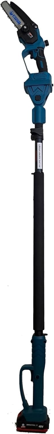 SQUADO Set Giardinaggio 3 in 1 – Motosega a Batteria, Forbice da Potatura Elettrica, Asta Telescopica Regolabile, 2 Batterie 21V per Lavori Esterni