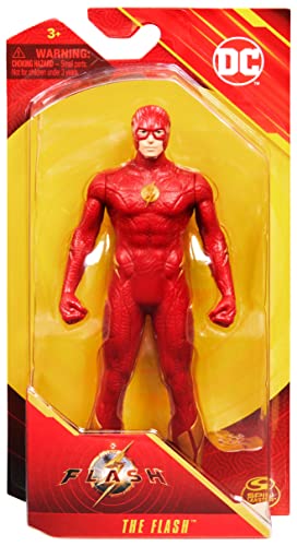 dc comics, The Flash Actionfigur, 15 cm, Sammlerstück aus dem Film The Flash, Spielzeug für Jungen und Mädchen ab 3 Jahren