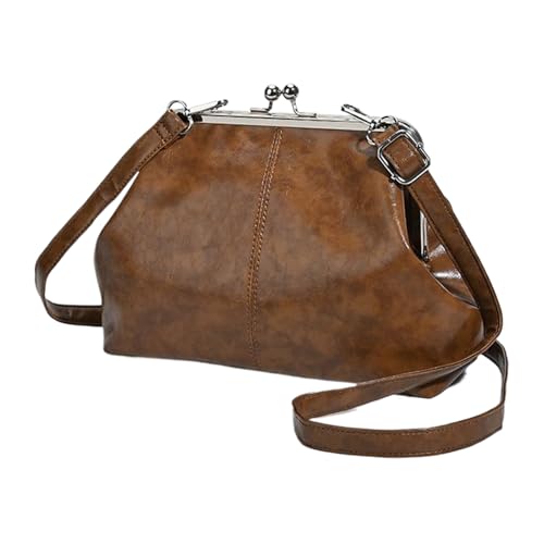 Kisslock Purse for Women Kiss Lock Crossbody Bag...