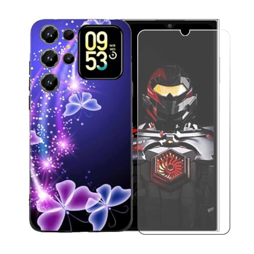 BMPNLSZ �K�p Oukitel C62 GT+HD�����K���X�ɓK�����ėpTPU�ی�J�o�[�A�V���J�Q���V�F���o���p�[�ی�o�b�N�V�F��-�K�p Oukitel C62 GT�ɓK����9�d�x�X�N���b�`�h�~�X�N���[���ی�J�o�[ BST7