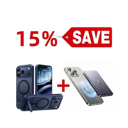 MinMag 10,000mAh Power Bank & Magnetic Case — Buy Together to Save 15%