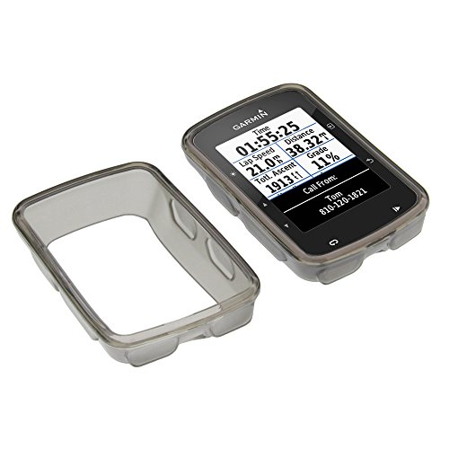 foto-kontor Funda para Garmin Edge 520 Protectora TPU Carcasa protección Gris
