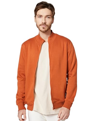 Image of Amazon Brand - Symbol Women's Men's Cotton Blend High Neck Fleece Sweatshirt (Available in Plus Sizes)