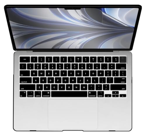 Capa de proteção para Macbook Air de 15 polegadas, modelos chip M4, M3 e M2, A3241, A3114 e A2941 (T