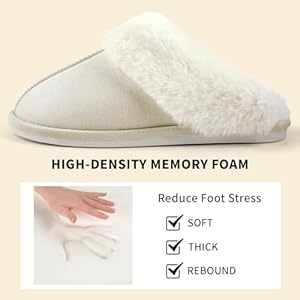 Gastenslippers voor dames, warme winterpantoffels