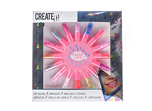CREATE IT - Palette de 16 Gloss - pour Enfant Fille - 84181 Cover