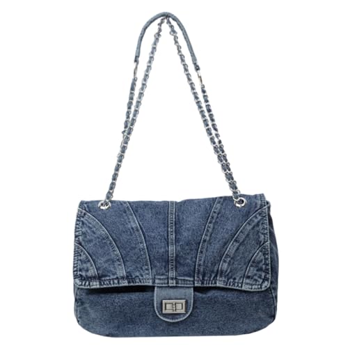 Sac en jean souple grand format pour les sorties de week-end