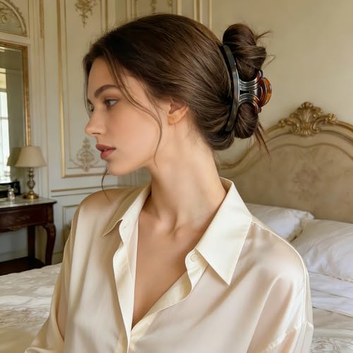 Pinza para cabello mariposa grande de 5 pulgadas miniatura 5