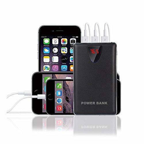 DCAE 10000mAh Banca di potere tre porte USB