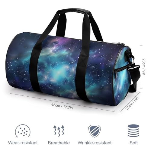 Travel Duffel Bag Weekender Bags for Men Women Large Capacity Overnight Bags Starry Sky Pattern Travel Sports Gym Bag Canvas Carry On Tote Bags for Travel Yoga2