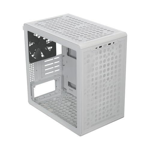 Image of Cooler Master Q300L V3 Micro-ATX PC Case, High Airflow, Tempered Glass | 366mm Graphics Card Support, 240mm AIO Support, Micro-ATX Motherboard, Magnetic Dust Filters, Customizable Modular I /O Panel