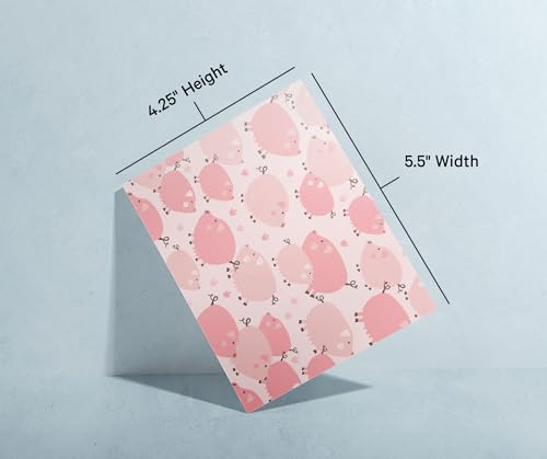 Image of Twigs Paper - Assorted Animal Pattern Greeting Cards - Stationery Cards with Envelopes - Thank You Card - Blank Note Cards - Greeting Cards for All Occasions - Made in USA (5.5 x 4.25, Set of 12)