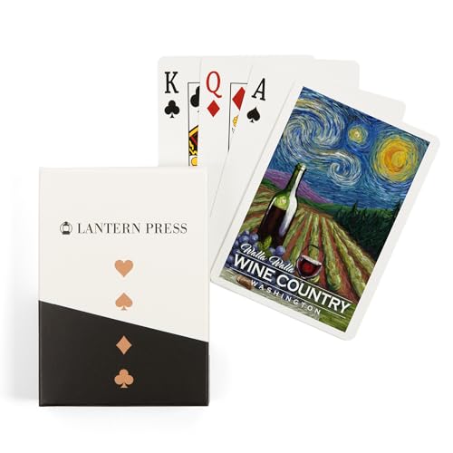 Lantern Press Naipes Póker Walla Walla 52 cartas