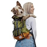 K9 Sport Sack Urban 3 - Large, Leafy - Ideal for Dogs with 20-22” Back Length - Dual-Use, Backpack-Style Carrier + Everyday Pack