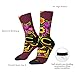 XZDWPY Northeast skull Unisex Mid-Calf Socks 2 Black-2 Polyester Skin-Friendly Moisture-Wicking Fashionable Crew Socks