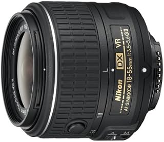 Nikon AF-S DX NIKKOR 18-55mm f/3.5-5.6G Vibration Reduction II Zoom Lens with Auto