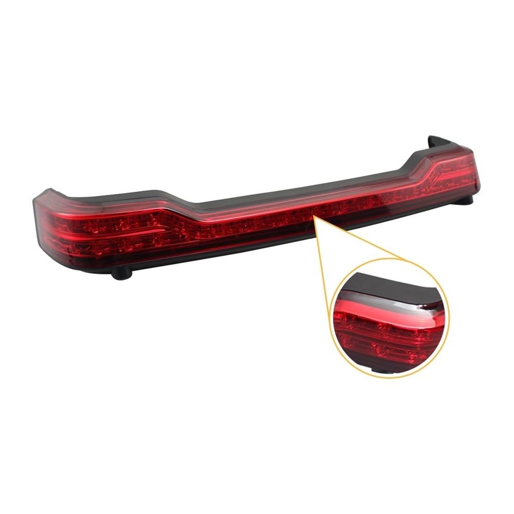 Luce Stop Fanale Posteriore Per FLHTCU FLHTCUL FLHTK FLHTKL 14-up Per indicatori di direzione a LED luce freno accessori per moto pacco bagagliaio posteriore