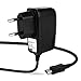Produktbild subtel® Qualitäts Ladekabel - 1.1m (1A / 1000mA) kompatibel mit SanDisk Sansa Clip Plus/Sansa Clip (5V / Mini USB) Ladegerät Netzteil Charger schwarz