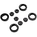 ECCPP Valve Cover Gasket Fits 1992-2000 Honda Civic Civic del Sol HX GX EX Si D16Y5 D16Y7 D16Y8 D16Z6 D15Z1 D16B5 1.5L 1.6L L4 SOHC