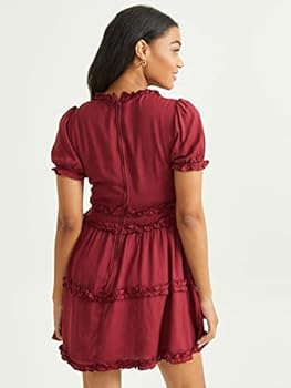 altered state burgundy dress Burgundy Spaghetti Straps A Line Satin Long Prom Dresses With Slit Burgundy / 00