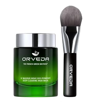 Orveda DEEP-CLEARING MUD MASQUE, 1.7 Ounce Pack of 1, Beige