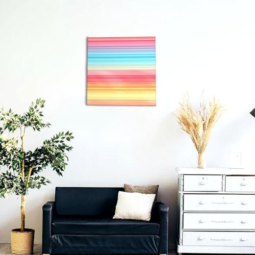Impresión estética sobre lienzo enmarcado para transformar la decoración de interiores del hogar 3