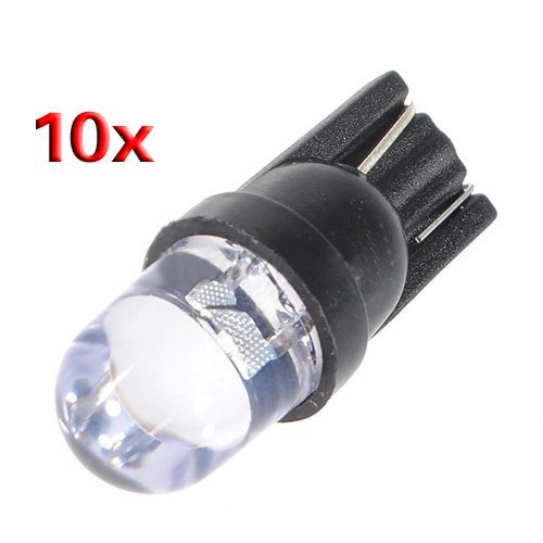 Dcolor 10X T10 W5W1941 LED Cuna Coche Bombilla Luces del Tablero del Lado del Flash