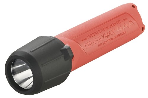 Streamlight 68822 4AA Propolymax Flashlight, Orange - 300 Lumens