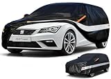 Holthly Autoabdeckung Passend für Seat Leon(1999-2026) 10 Schichten Vollgarage