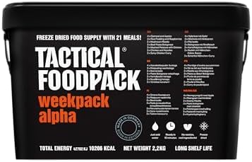 Tactical Foodpack - Pack 7 Jours WeekPack Alpha (7 petits-déjeune...