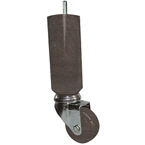 Margot Mobility Brake praticonfort without Base, Set of 4 Wood, Dark Oak, 5.5 x 5.5 x 18.7 cm, Chêne Grisé, 5,5 x 5,5 x 18,70 cm - Image 2