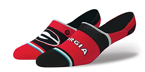 Stance M115C17GEO chaussettes athlétiques homme rouge en coton technique