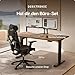 Desktronic HomePro Höhenverstellbarer Schreibtisch 160 × 80 cm – Elektrischer Schreibtisch Mit...