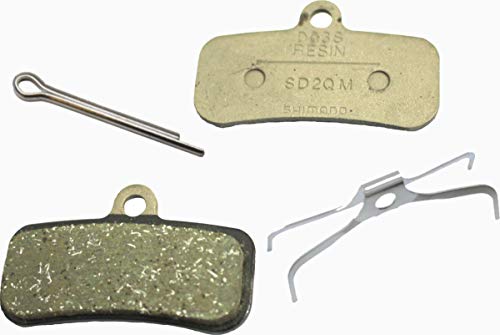Shimano, D02S, Pastillas de freno de disco, Forma: Shimano D-Type/H-Type, Resina, Par