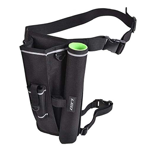 NEWSHOT Bolsa para caña de pescar con soporte para caña de pescar...