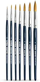 Kit Pincel Giotto Taklon Redondo Série 500-7 pinceis