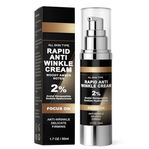 Wrinkle Cream for Men & Women: Age Defender Anti-Aging Face Cream with Hyaluronic Acid, Collagen & Shea Butter – Firming & Smoothing Face Moisturizer to Reduce Fine Lines & Wrinkles, 1.7oz